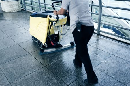 Floor cleaning in Carrollton by Commercial Janitorial Services, Inc